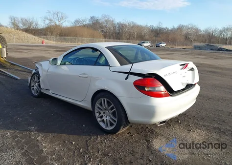 2009 Mercedes-Benz Slk 300 из США, поврежденный, VIN WDBWK54F89F191157